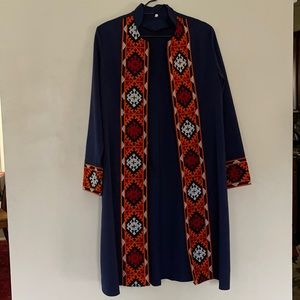 Tribal Patterned Jacket